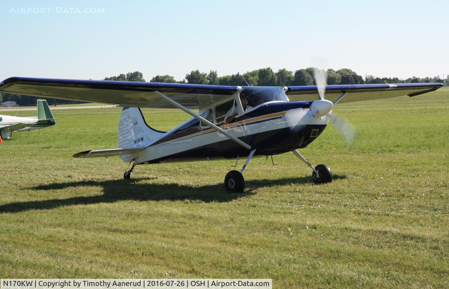 N170KW, 1955 Cessna 170B C/N 26712, 1955 Cessna 170B, c/n: 26712 with a three blade MT-Propeller.