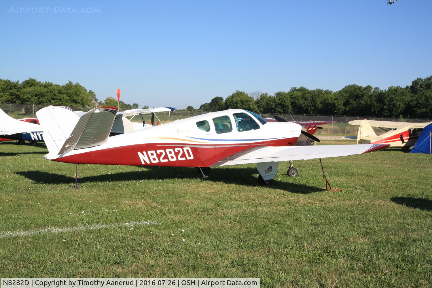 N8282D, 1957 Beech J35 Bonanza C/N D-5400, 1957 Beech J35, c/n: D-5400