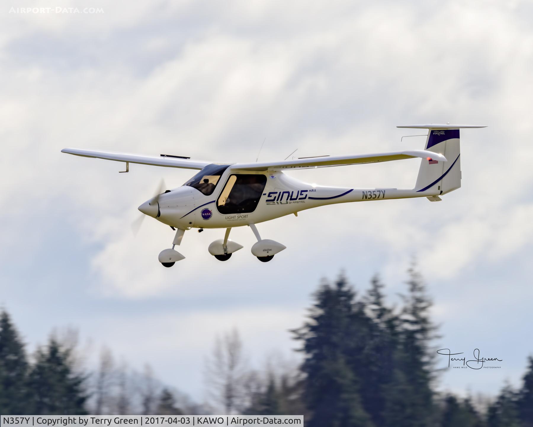 N357Y, 2016 Pipistrel Sinus 912 LSA C/N 767 SFNM 912 LSA, KAWO