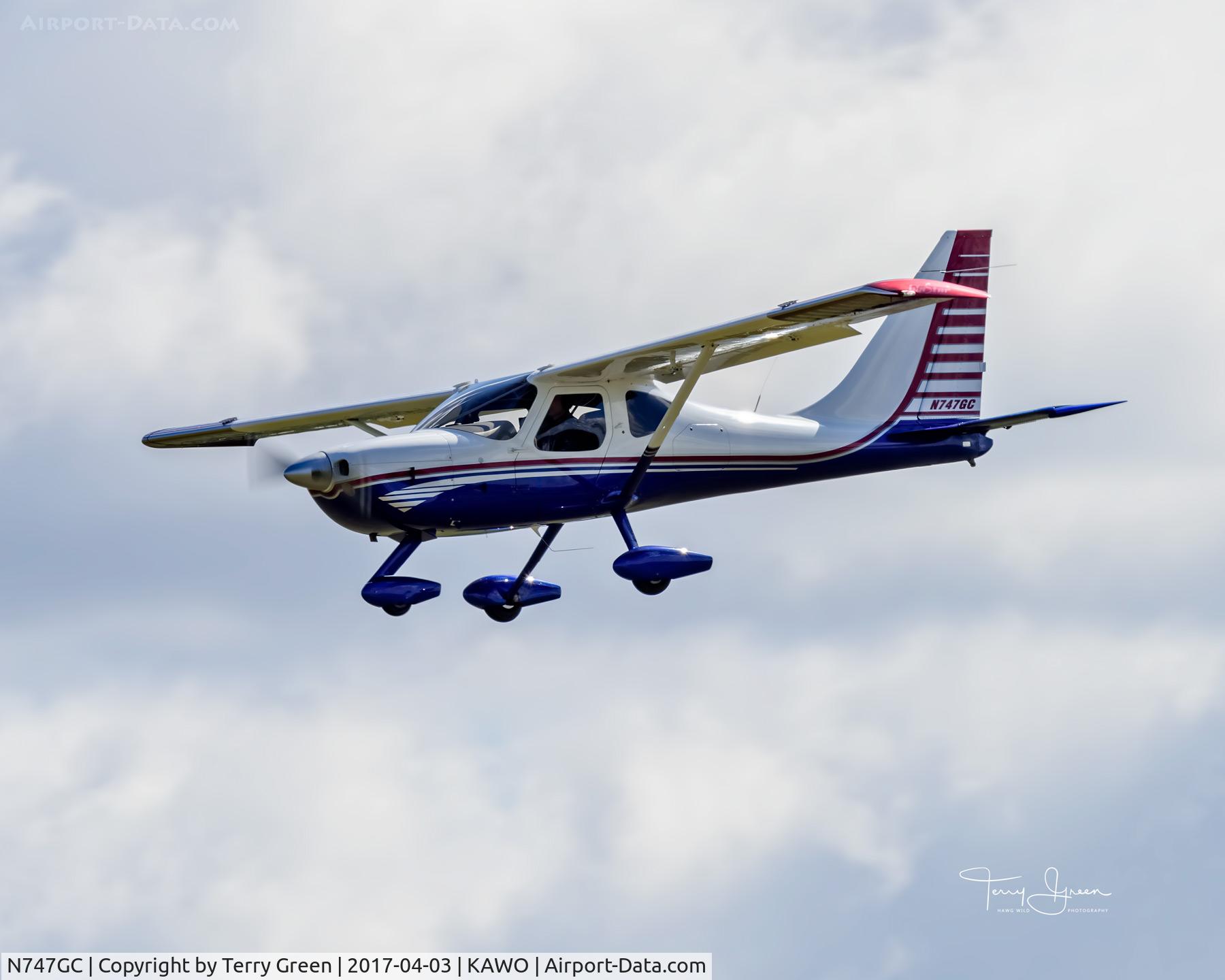 N747GC, 1999 Stoddard-Hamilton Glastar C/N 001, KAWO