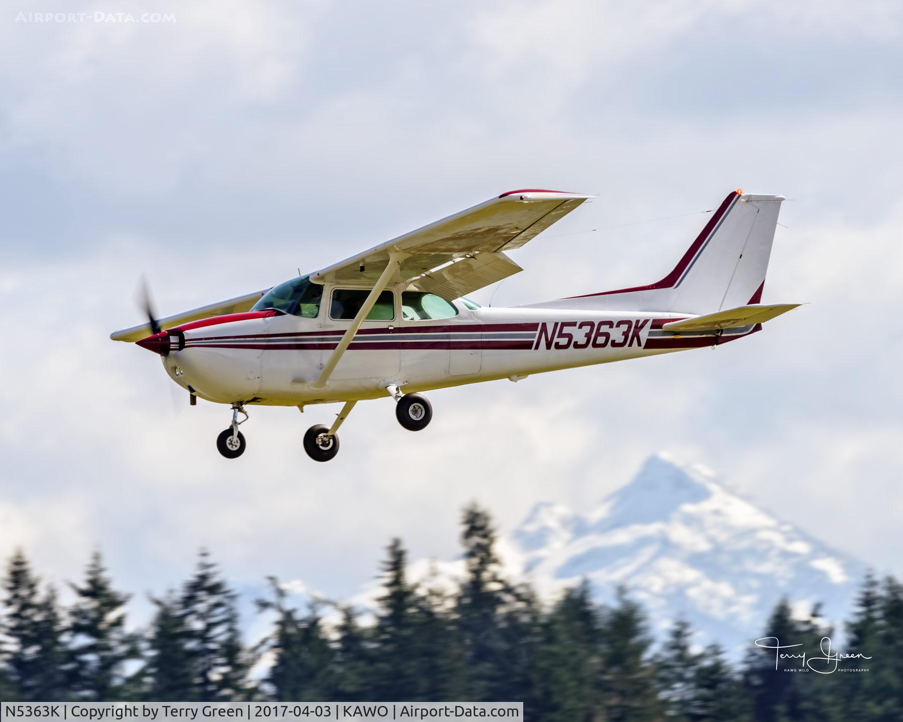 N5363K, 1980 Cessna 172P C/N 17274081, KAWO