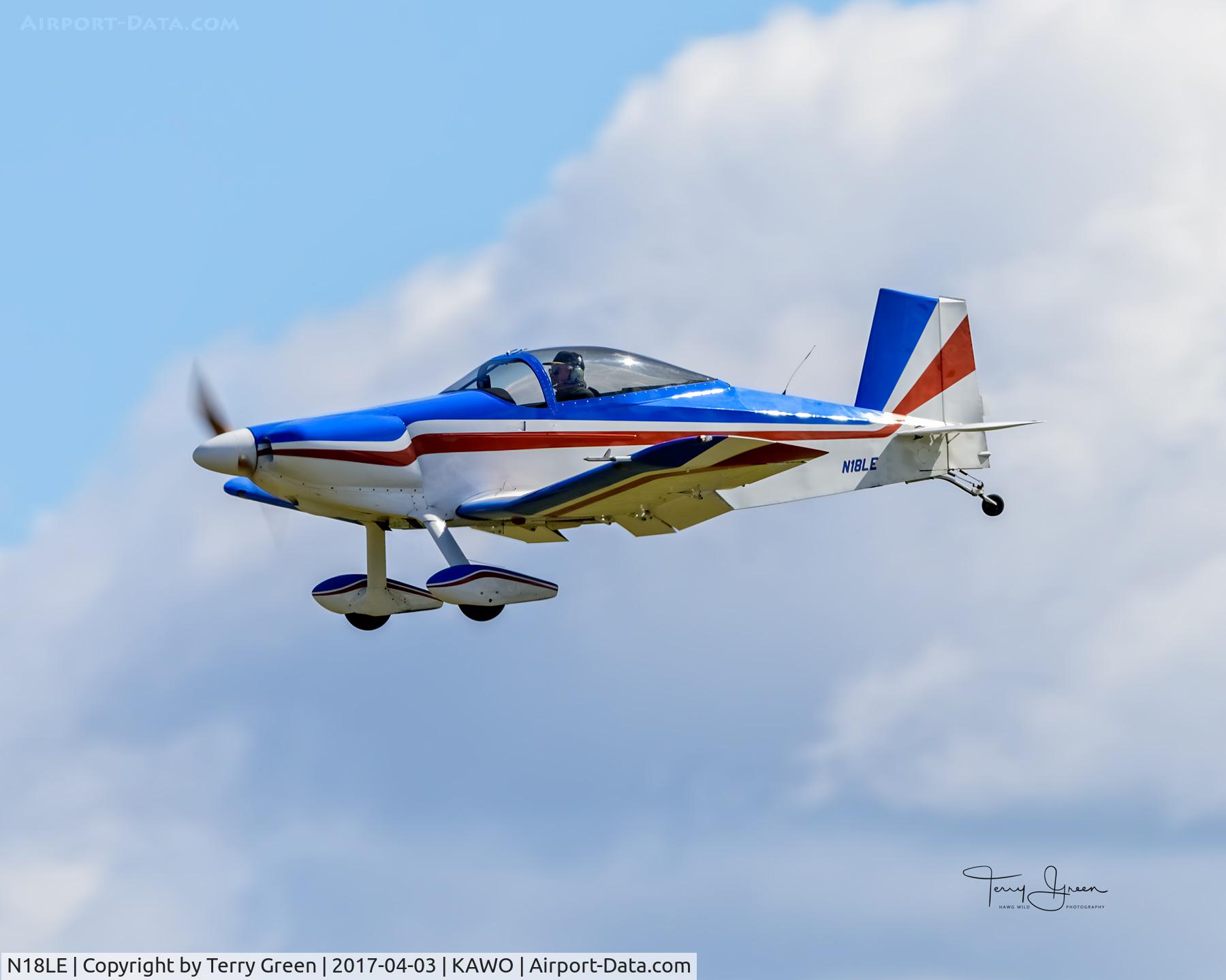 N18LE, 1972 Thorp T-18 Tiger C/N 725, KAWO