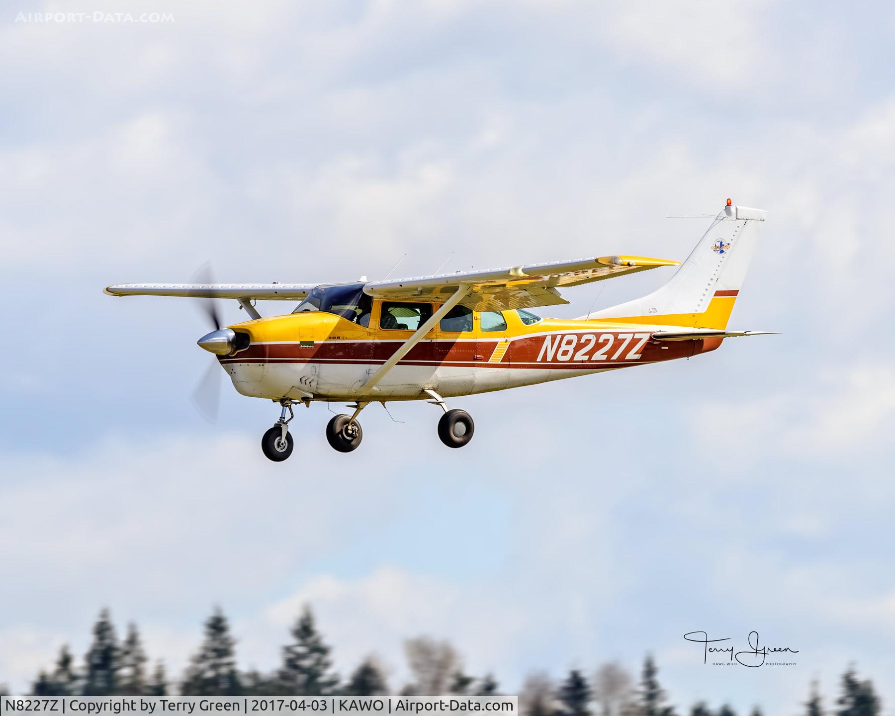N8227Z, 1963 Cessna 210-5(205) C/N 205-0227, KAWO