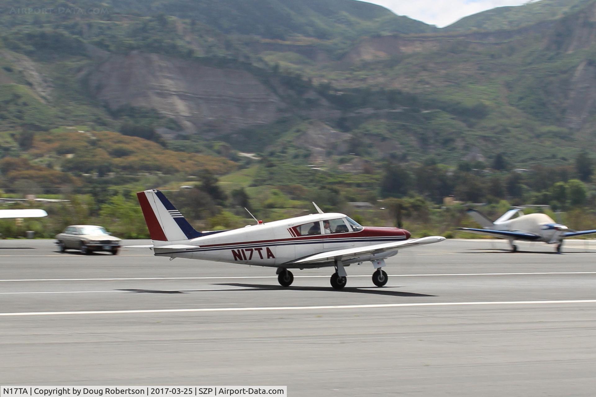 N17TA, 1961 Piper PA-24-250 Comanche C/N 24-2652, 1961 Piper PA-24-250 COMANCHE 250, Lycoming O-540-A1A5 250 Hp, takeoff roll Rwy 22