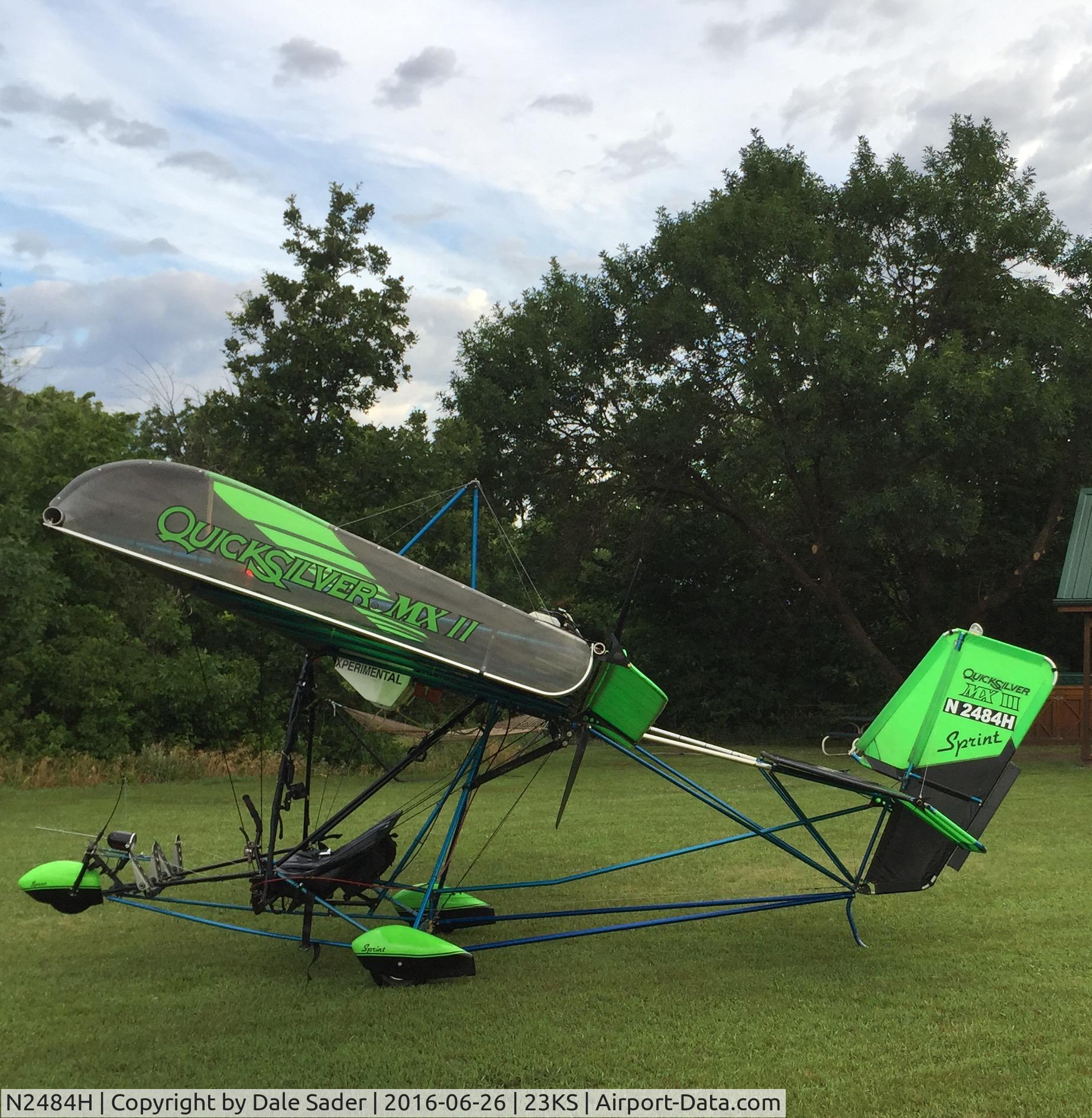 N2484H, 2006 Quicksilver MX II Sprint C/N 0660, Quicksilver Sprint MX ll
