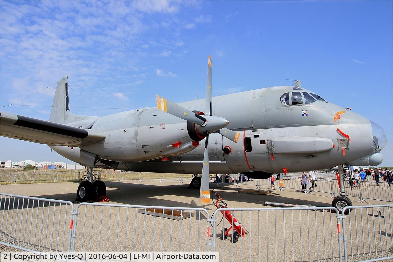 2, Dassault ATL-2 Atlantique 2 C/N 2, Dassault ATL-2 Atlantique 2, Static display, Istres-Le Tubé Air Base 125 (LFMI-QIE) open day 2016