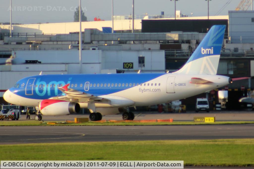 G-DBCG, 2005 Airbus A319-131 C/N 2694, Taxiing