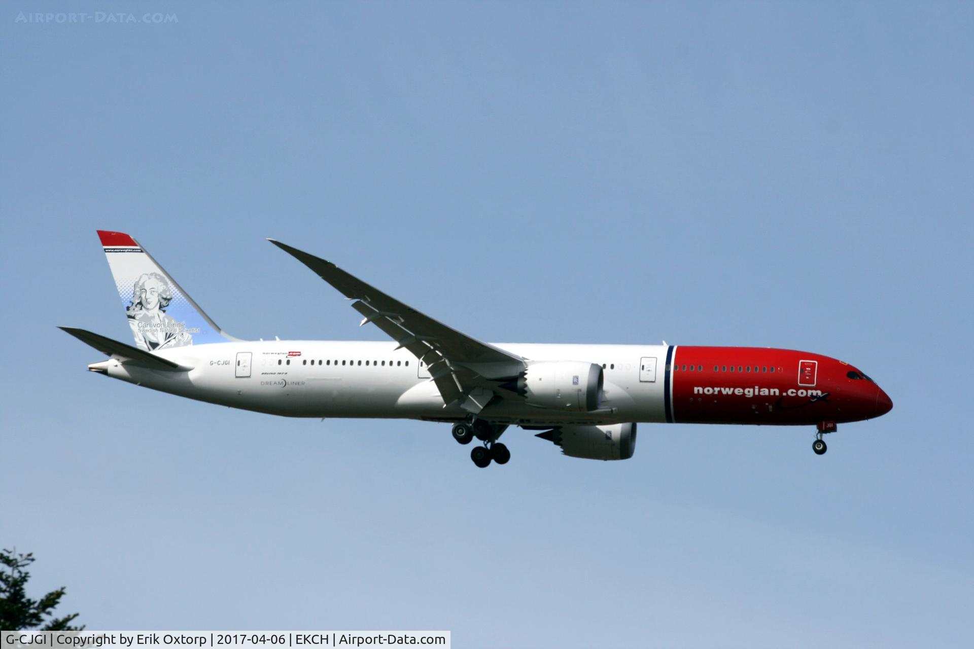G-CJGI, 2017 Boeing 787-9 Dreamliner C/N 38756, G-CJGI on final approach to rw 04L