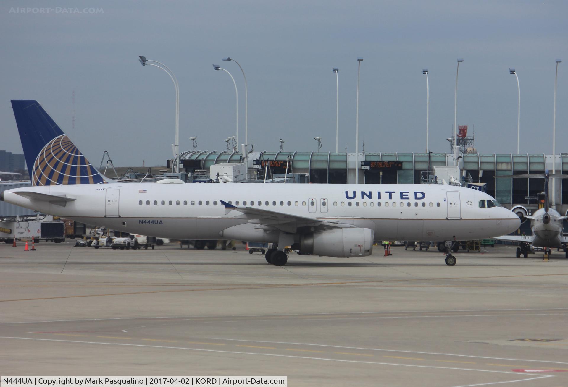 N444UA, 1998 Airbus A320-232 C/N 824, Airbus A320