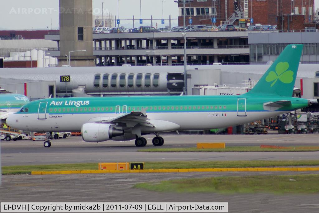EI-DVH, 2007 Airbus A320-214 C/N 3345, Taxiing