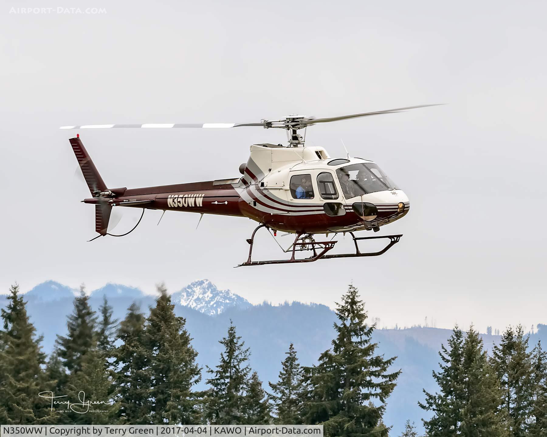 N350WW, 1989 Eurocopter AS-350B-2 Ecureuil Ecureuil C/N 2228, KAWO