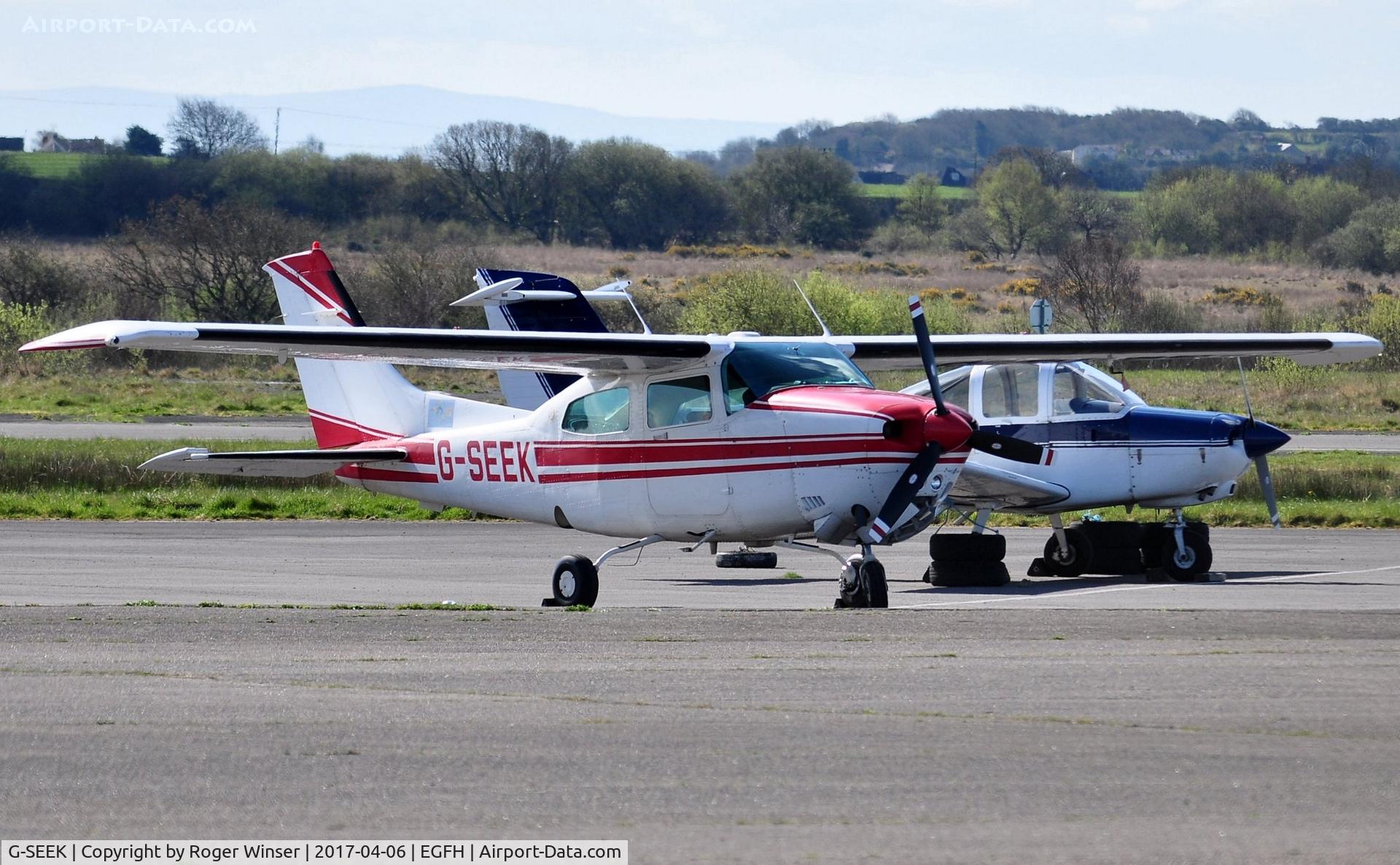 G-SEEK, 1982 Cessna T210N Turbo Centurion C/N 21064579, Visiting Round The World Cessna Turbo Centurion.