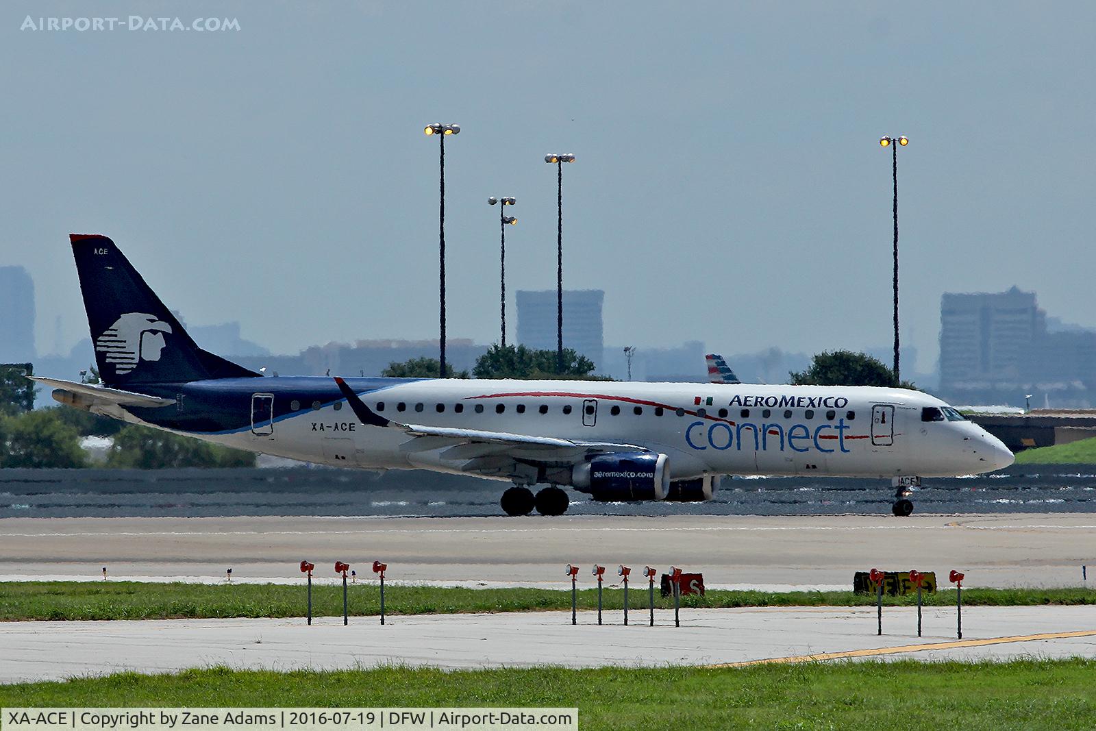 XA-ACE, 2012 Embraer 190AR (ERJ-190-100IGW) C/N 19000518, At DFW Airport