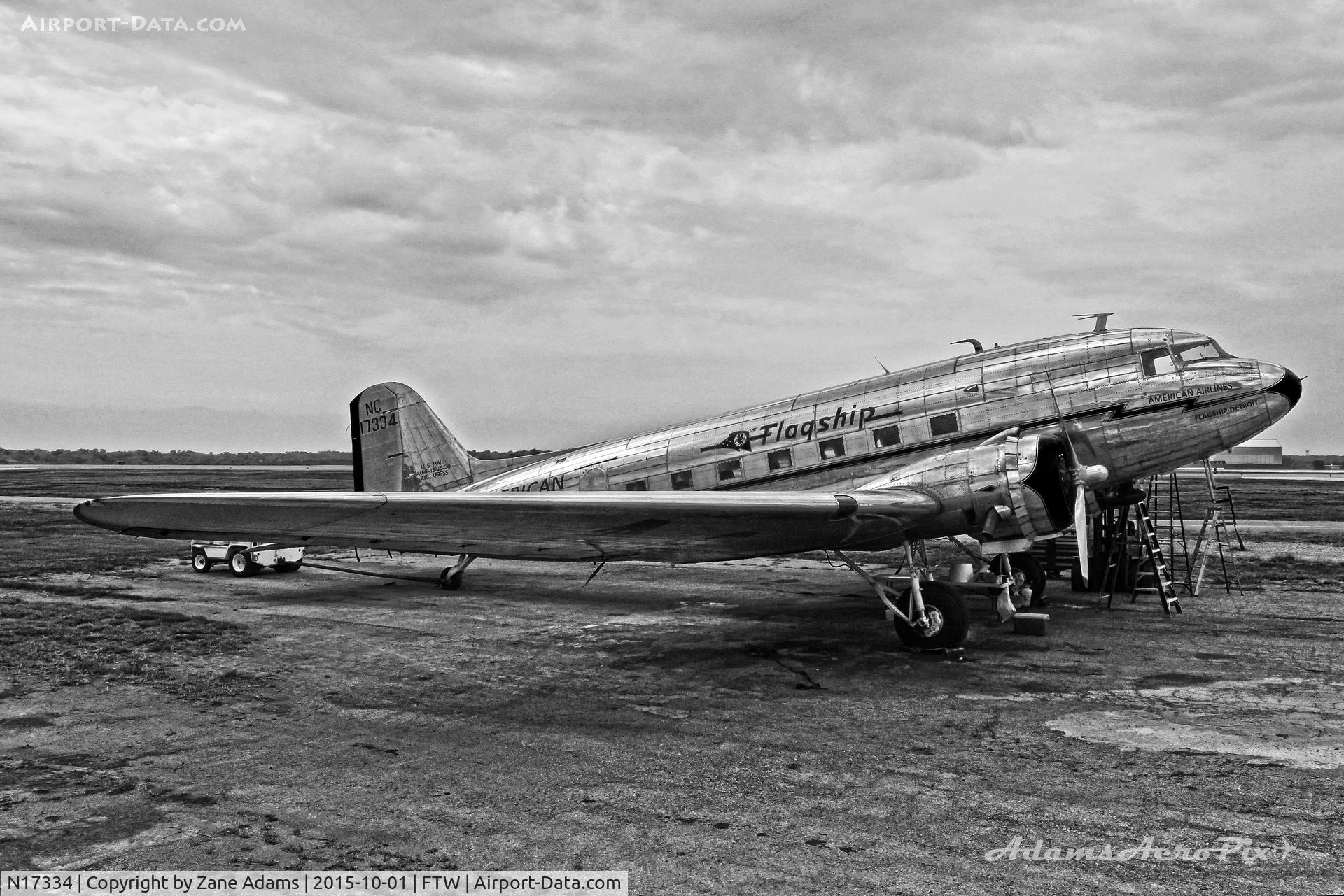 N17334, 1937 Douglas DC-3-178 C/N 1920, At Meacham Field - Fort Worth, TX