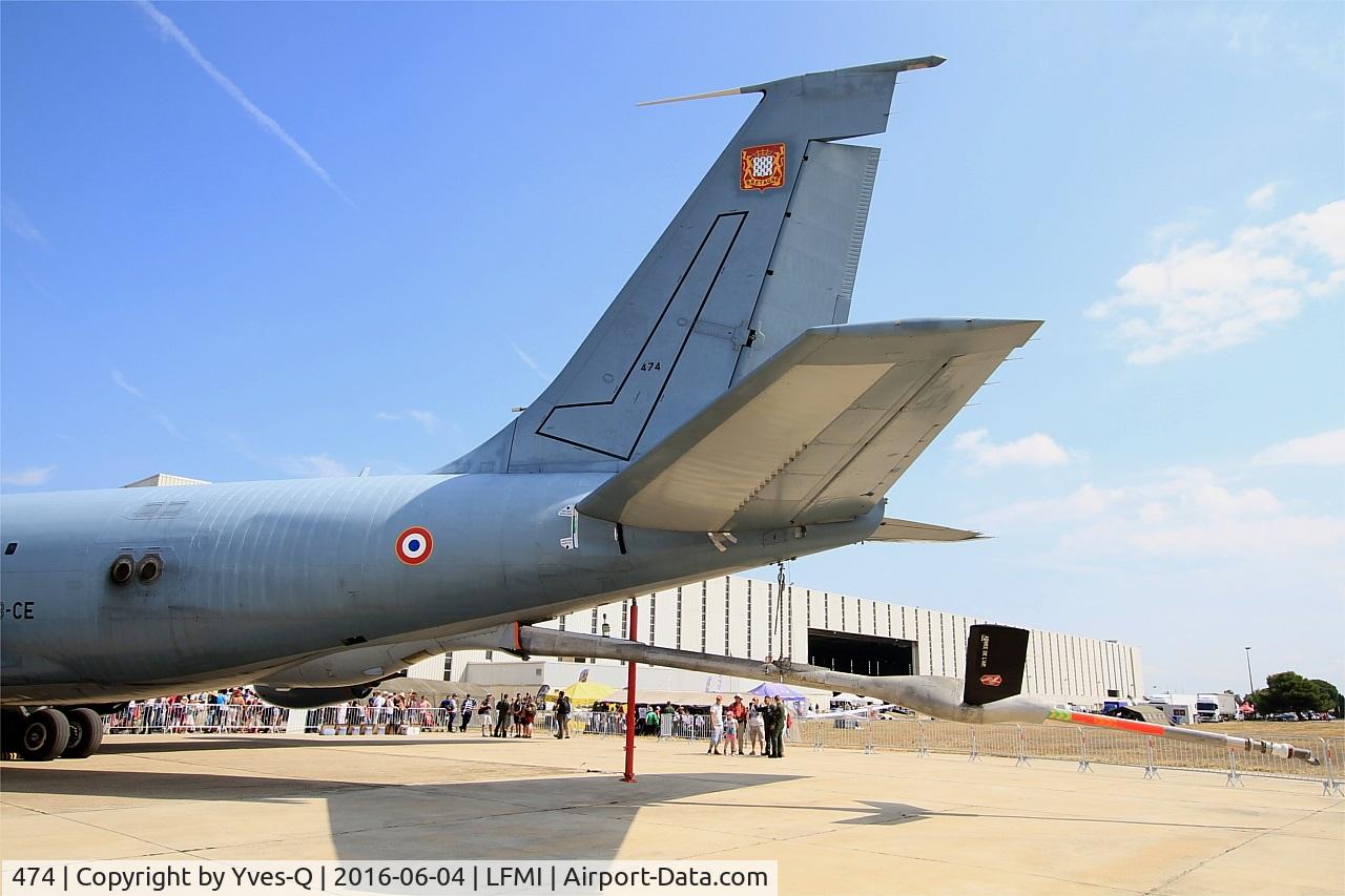 474, 1964 Boeing C-135FR Stratotanker C/N 18683, Boeing C-135FR Stratotanker, Close view of Aerial Refuelling Boom System, Istres-Le Tubé Air Base 125 (LFMI-QIE)