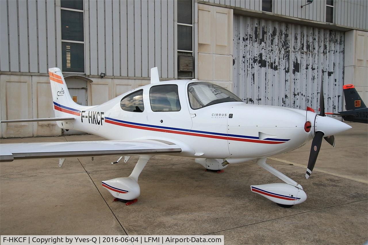 F-HKCF, 2012 Cirrus SR22 C/N 3874, Cirrus SR22, Static display, Istres-Le Tubé Air Base 125 (LFMI-QIE) open day 2016