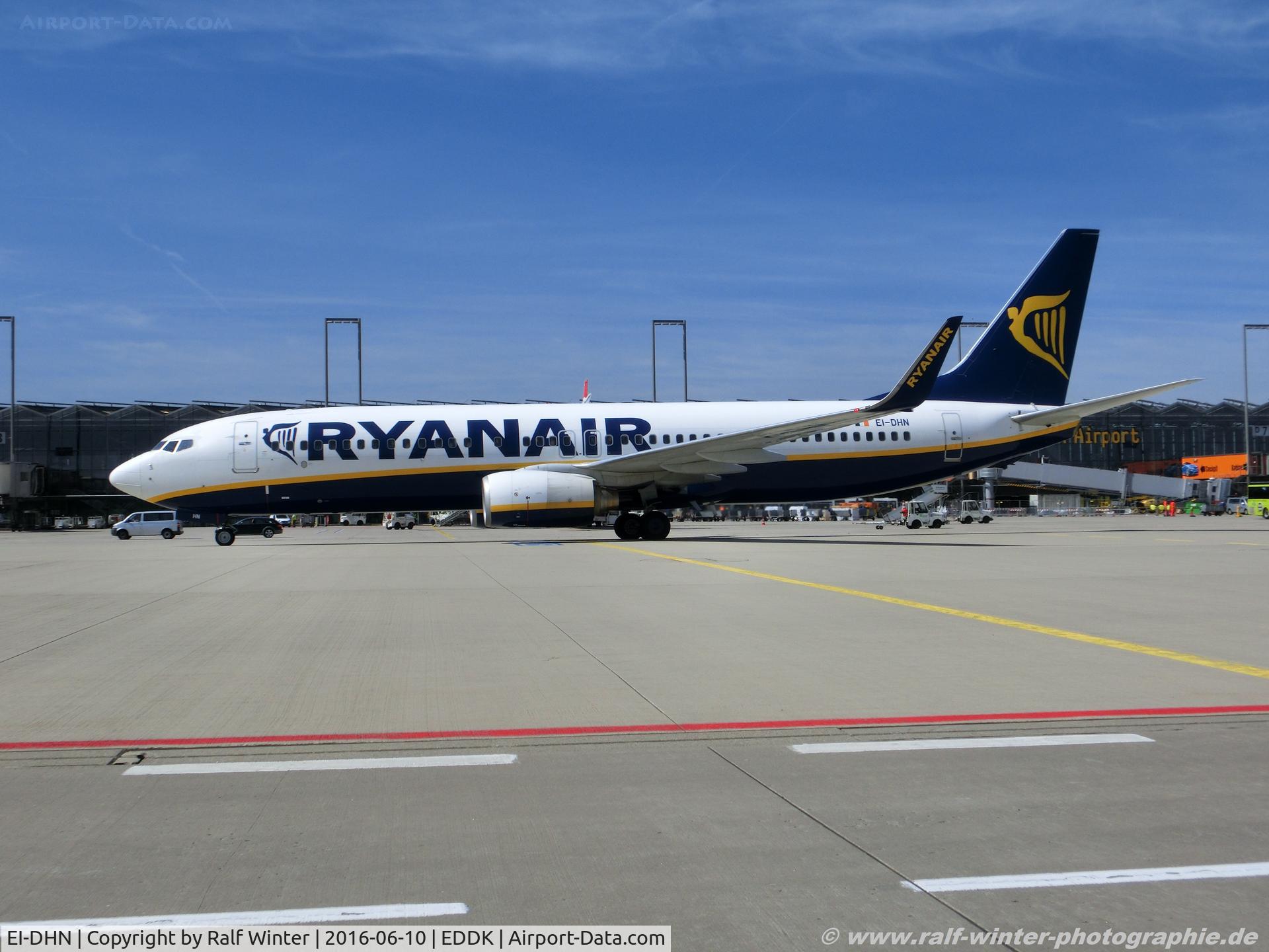 EI-DHN, 2005 Boeing 737-8AS C/N 33577, Boeing 737-8AS(W) - FR RYR Ryanair - 33577 - EI-DHN - 10.06.2016 - CGN