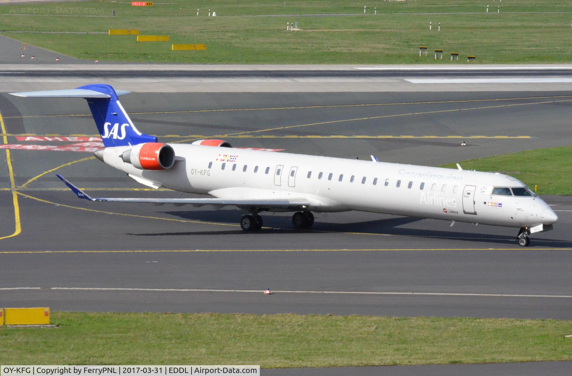OY-KFG, 2009 Bombardier CRJ-900ER (CL-600-2D24) C/N 15237, SAS CL900
