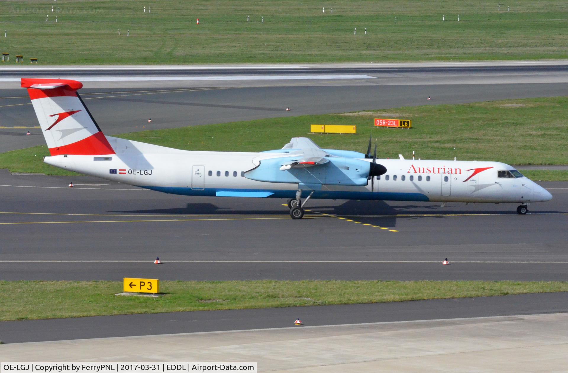 OE-LGJ, 2005 De Havilland Canada DHC-8-402Q Dash 8 C/N 4104, Austrian Dash 8