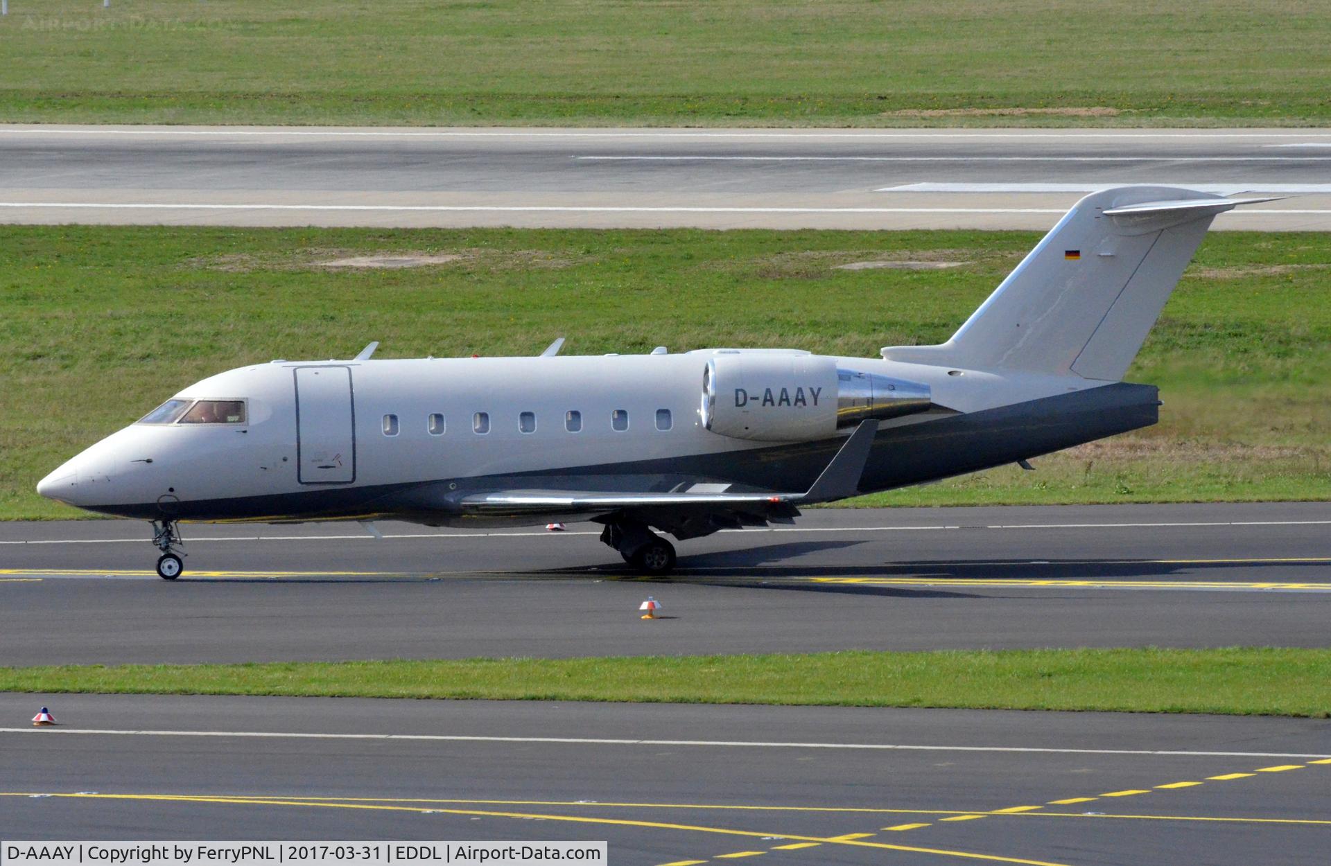 D-AAAY, 2004 Bombardier Challenger 604 (CL-600-2B16) C/N 5602, Air Independence Challenger 604 arrived in DUS