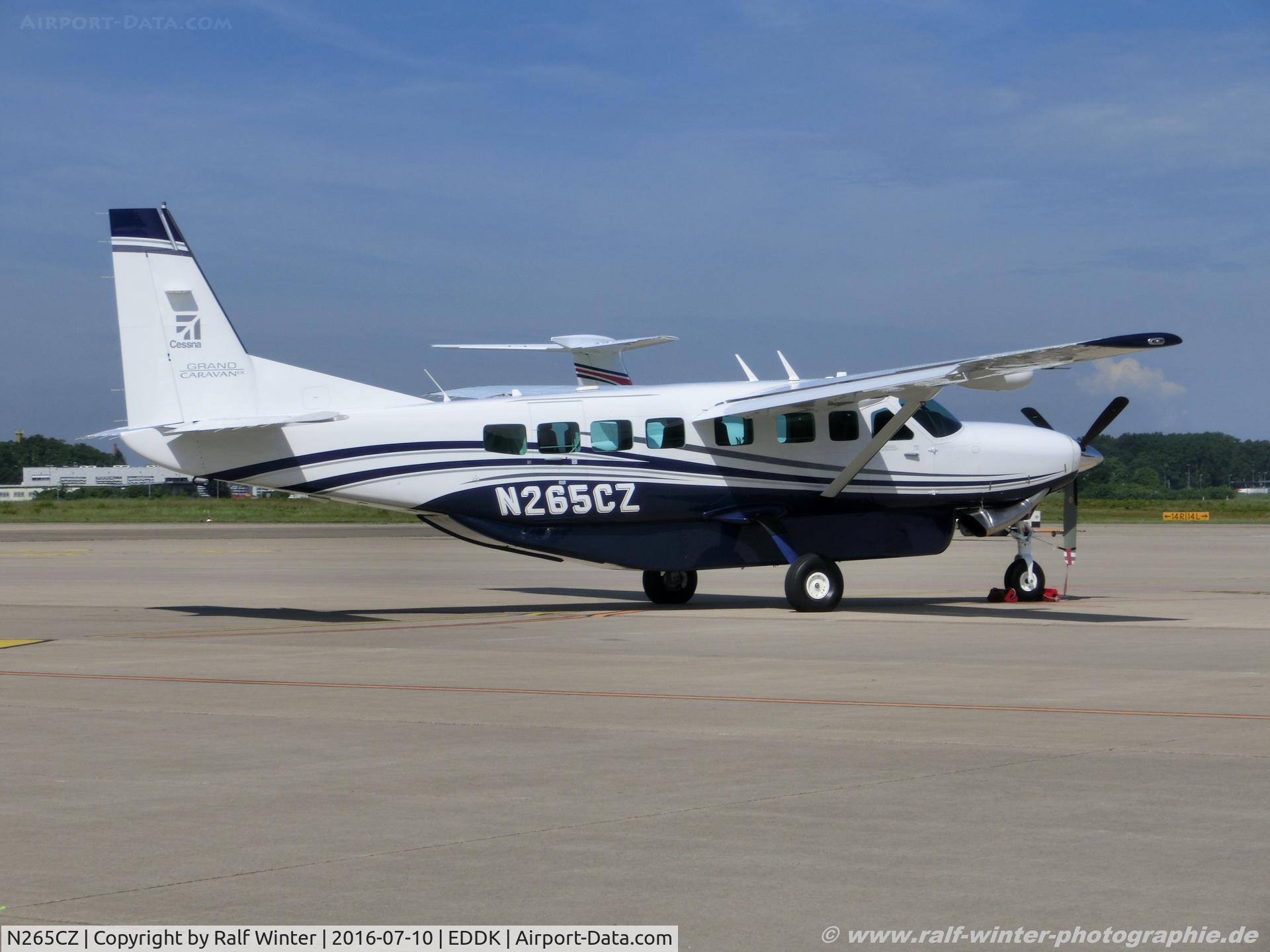 N265CZ, 2016 Cessna 208B  Grand Caravan C/N 208B5265, Cessna 208B Grand Caravan - TEXTRON Aviation - 208B5265 - N265CZ - 10.06.2016 - CGN