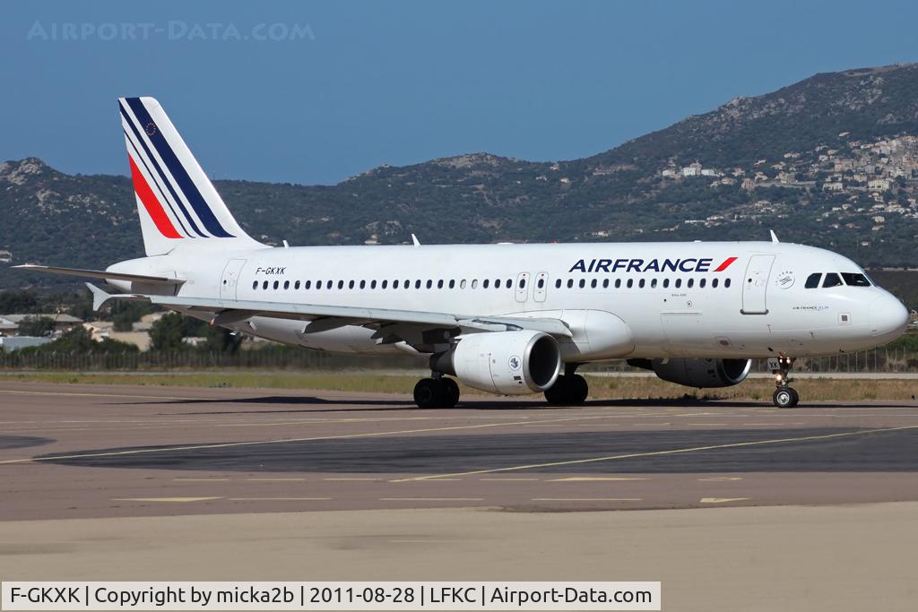 F-GKXK, 2003 Airbus A320-214 C/N 2140, Taxiing. Scrapped in January 2022.