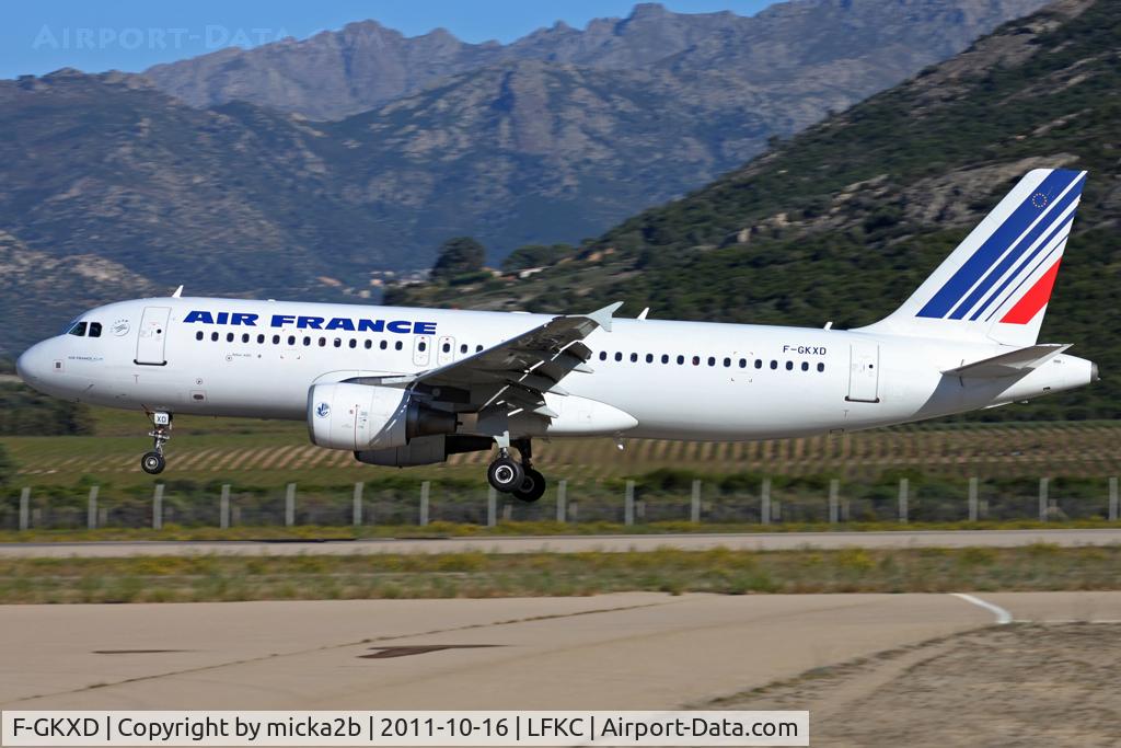 F-GKXD, 2002 Airbus A320-214 C/N 1873, Landing