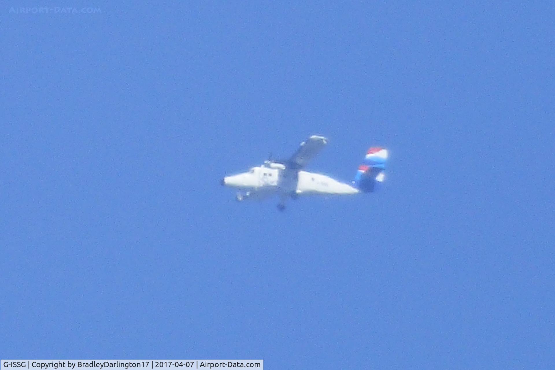 G-ISSG, 1977 De Havilland Canada DHC-6-310 Twin Otter C/N 572, Skybus On Route To Cornwall