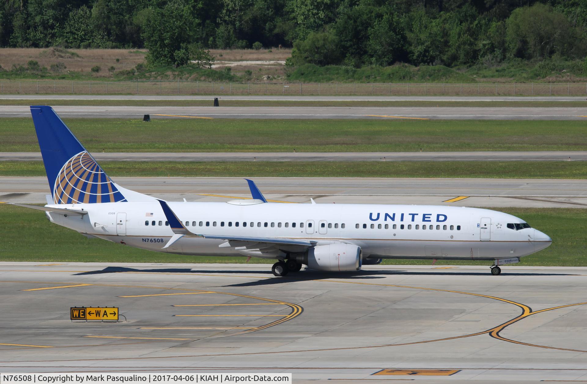 N76508, 2008 Boeing 737-824 C/N 31639, Boeing 737-800