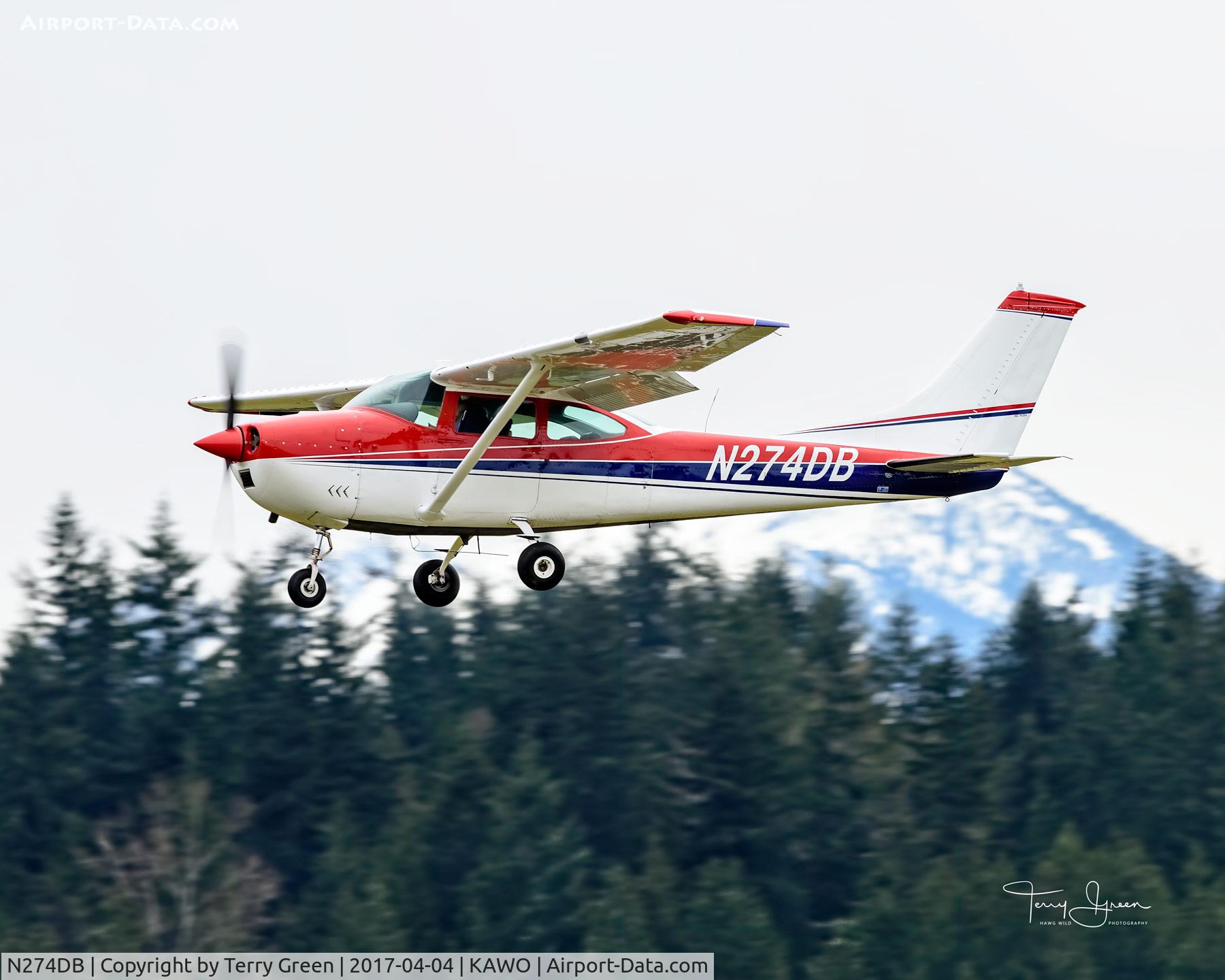 N274DB, Cessna 182K Skylane C/N 18257629, KAWO