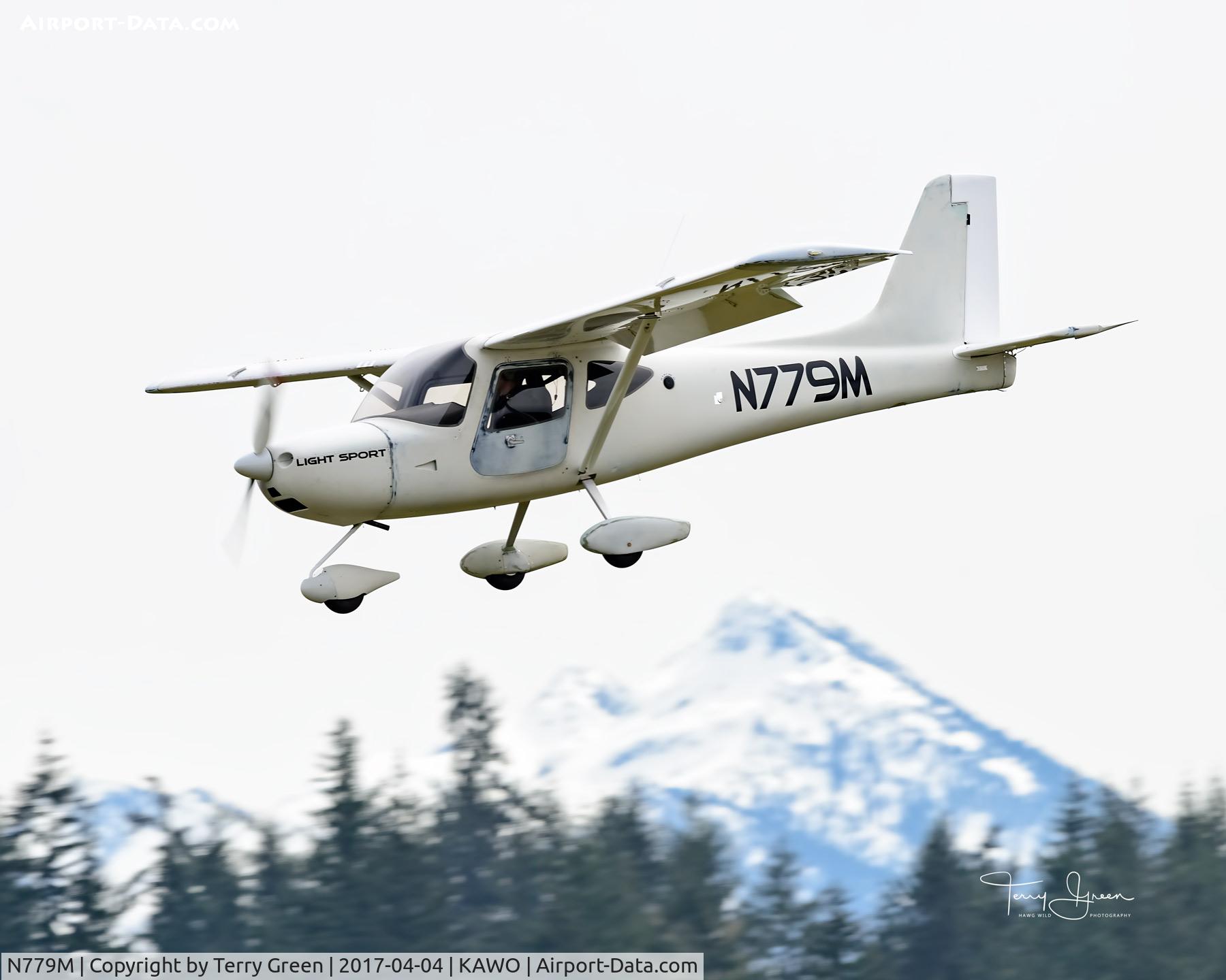 N779M, 2016 Glasair Merlin M-1 C/N 8001, KAWO