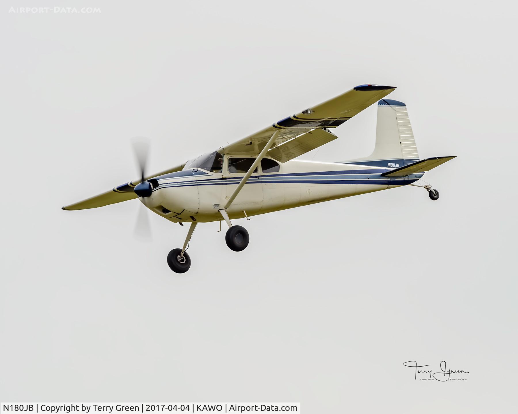 N180JB, 1953 Cessna 180 C/N 30068, KAWO