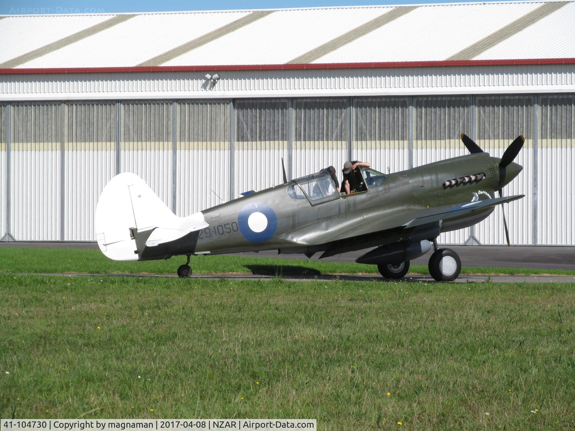 41-104730, 1943 Curtiss P-40N Warhawk C/N 28492, lovely old bird