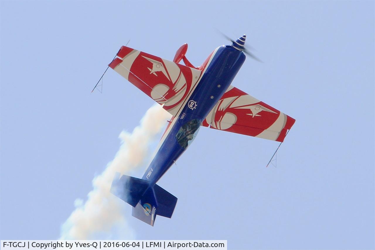 F-TGCJ, Extra EA-330SC C/N 05, Extra EA-330SC, French Air Force aerobatic team, On display, Istres-Le Tubé Air Base 125 (LFMI-QIE) open day 2016