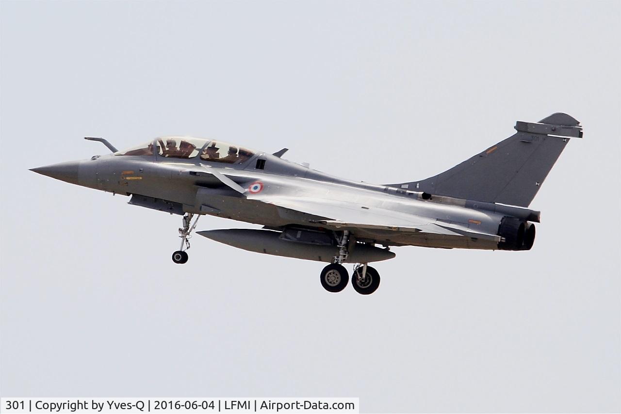 301, Dassault Rafale B C/N 301, Dassault Rafale B, On display, Istres-Le Tubé Air Base 125 (LFMI-QIE) open day 2016