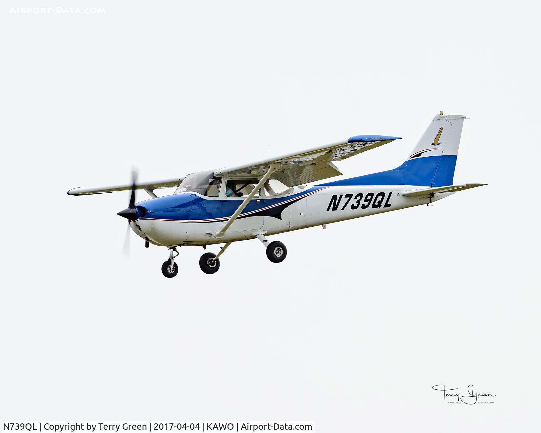 N739QL, 1978 Cessna 172N C/N 17270720, KAWO