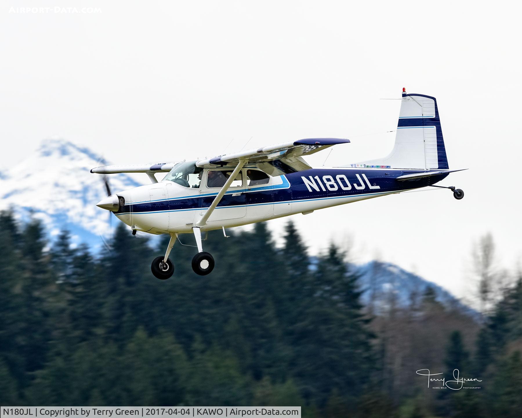 N180JL, 1957 Cessna 180A C/N 32858, KAWO