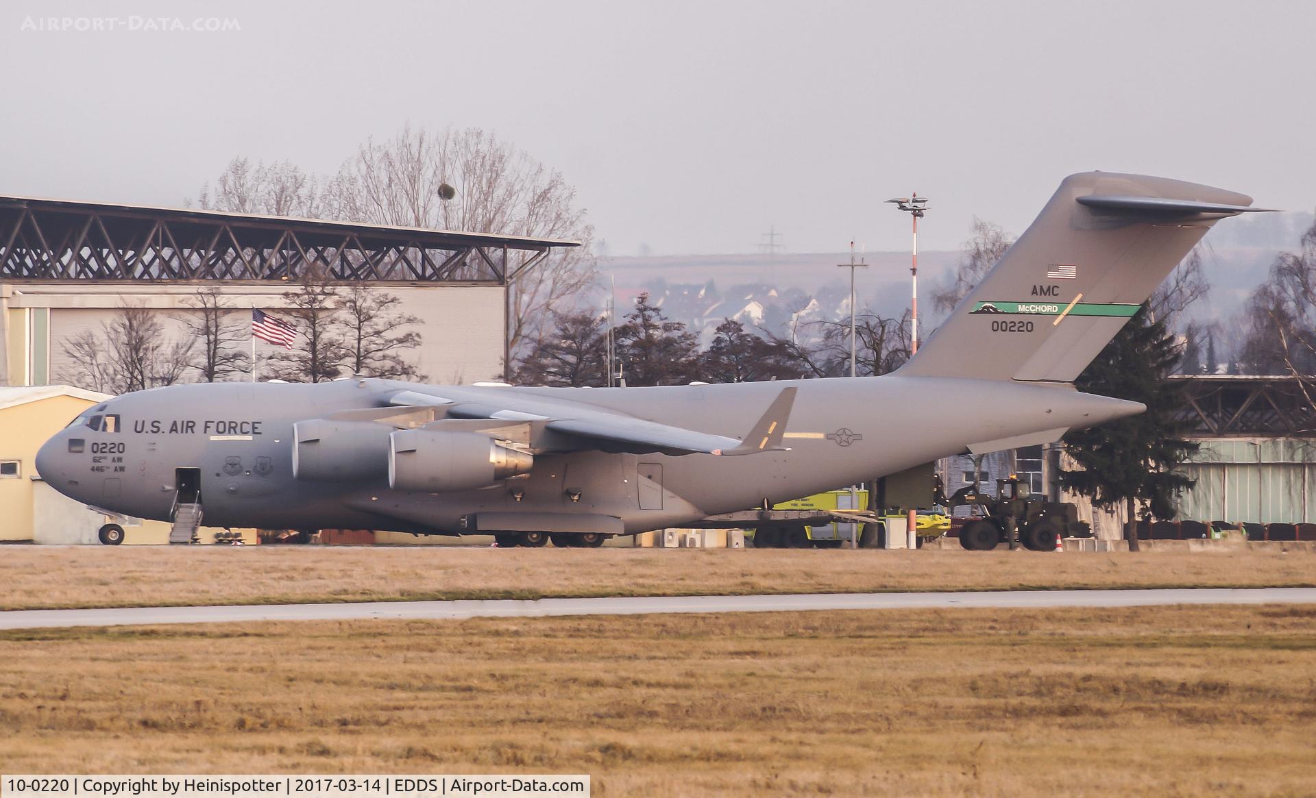 10-0220, 2010 Boeing C-17A Globemaster III C/N P-220, 10-0220