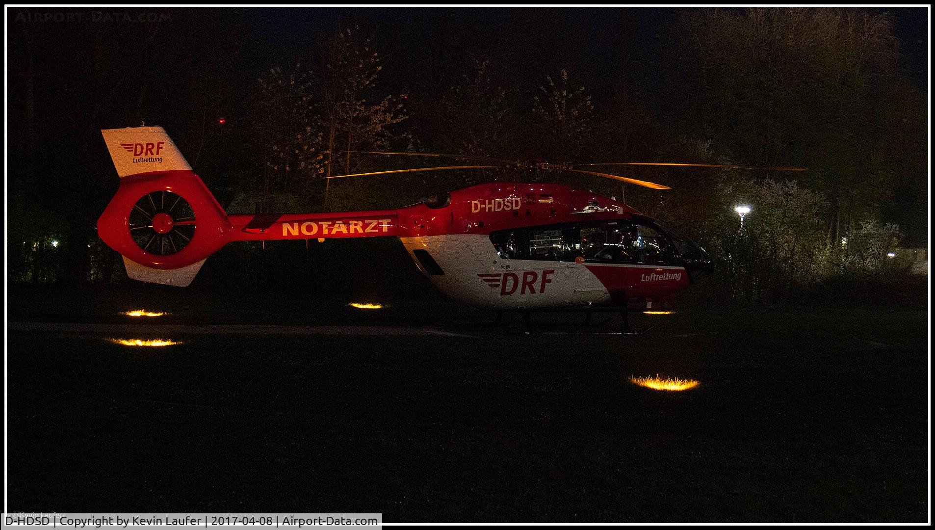 D-HDSD, 2014 Airbus Helicopters EC-145T-2 (BK-117D-2) C/N 20004, CHX87 @BRH Günzburg - Bavaria - Germany