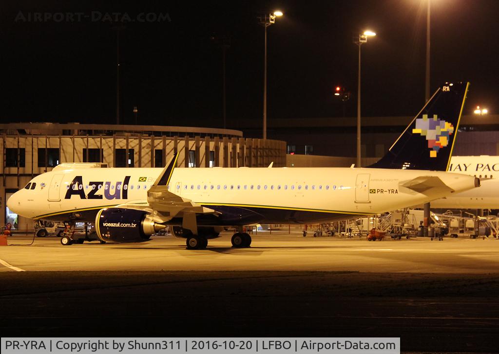 PR-YRA, 2016 Airbus A320-251N C/N 7186, Ready for delivery