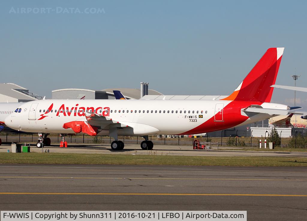 F-WWIS, 2016 Airbus A320-251N C/N 7323, C/n 7323 - To be PR-OBF