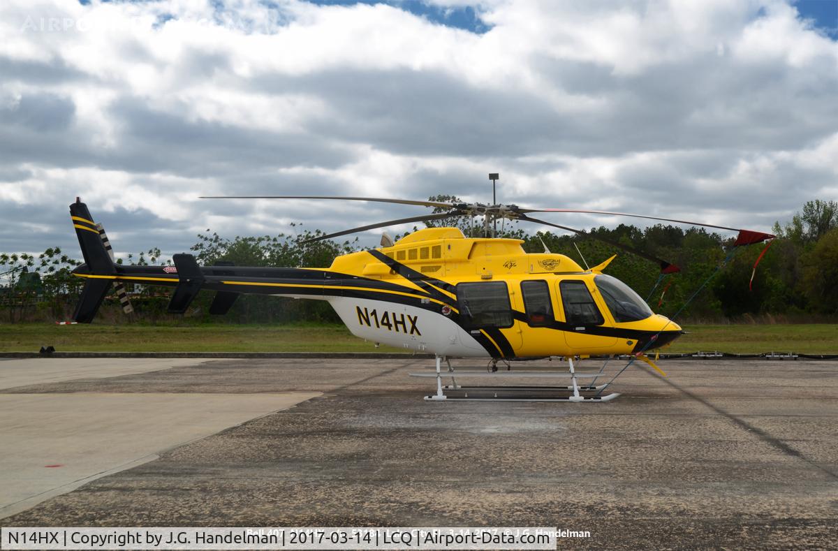 N14HX, 1997 Bell 407 C/N 53184, At Lake City FL.