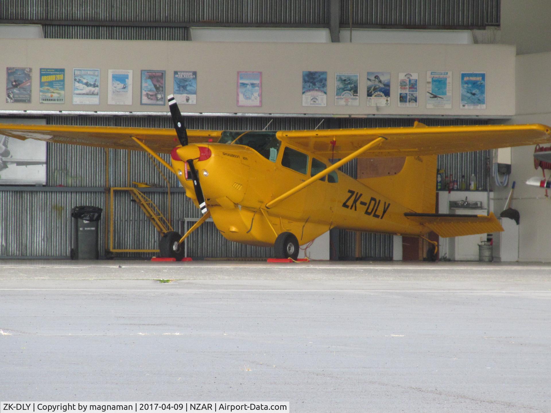 ZK-DLY, Cessna A185F Skywagon 185 C/N 18502284, with cargo pod