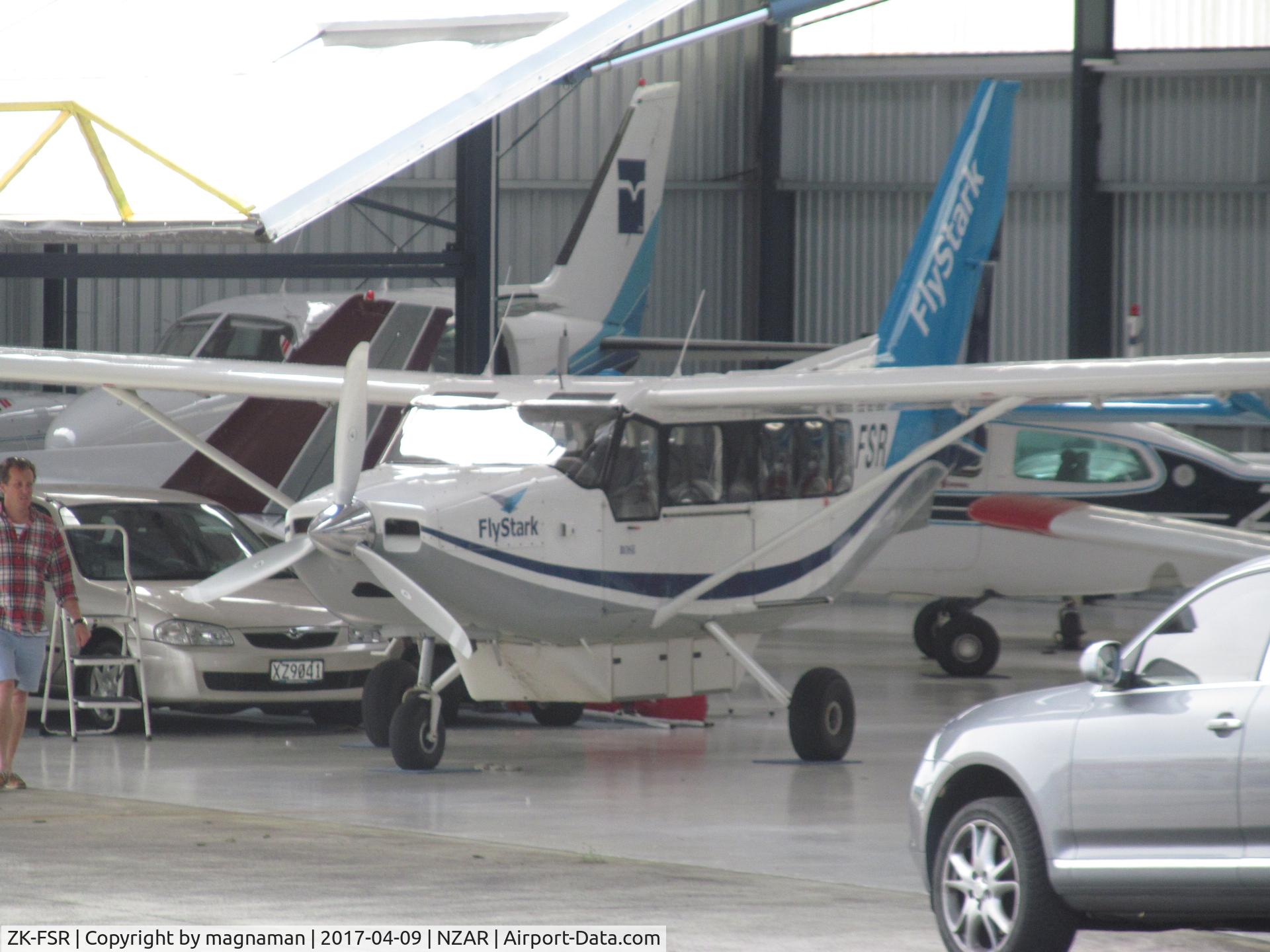 ZK-FSR, Gippsland GA-8 Airvan C/N GA8-06-099, in hangar at Ardmore - still need to see FSS