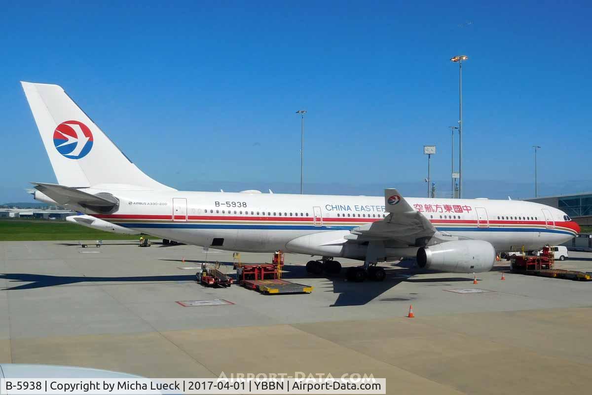 B-5938, 2013 Airbus A330-243 C/N 1479, At Brisbane