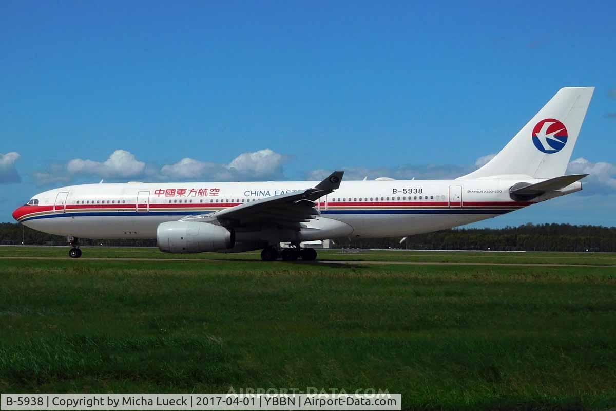 B-5938, 2013 Airbus A330-243 C/N 1479, At Brisbane