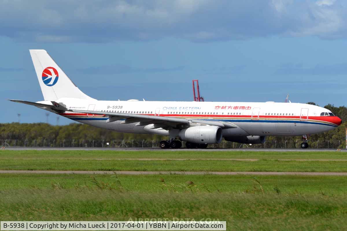 B-5938, 2013 Airbus A330-243 C/N 1479, At Brisbane