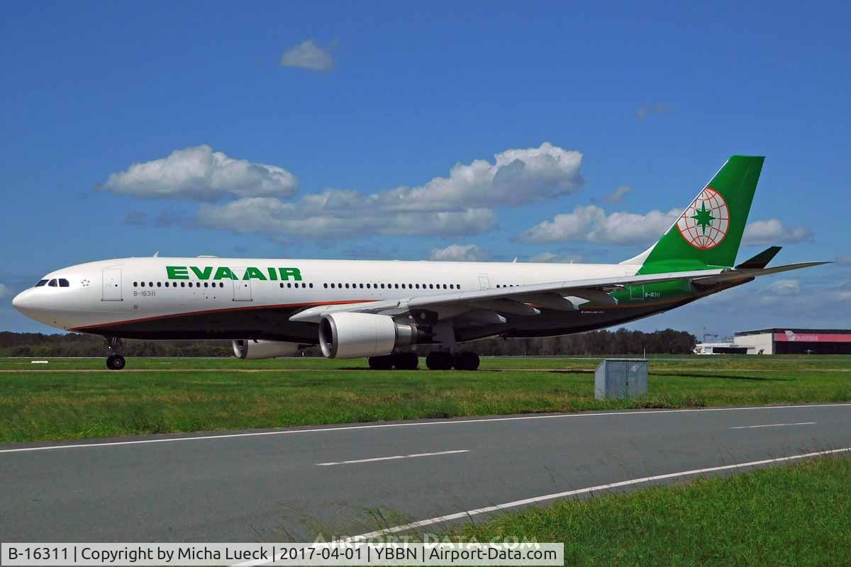 B-16311, 2005 Airbus A330-203 C/N 693, At Brisbane