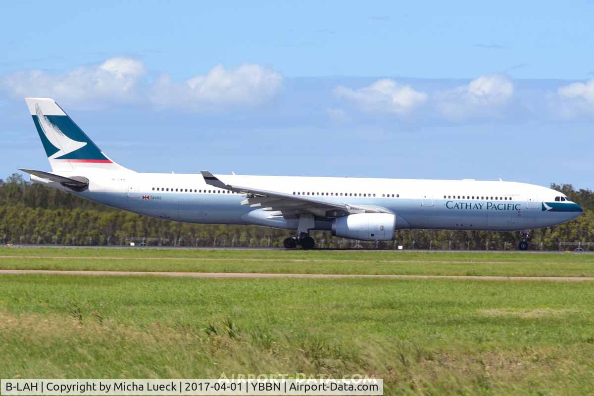 B-LAH, 2008 Airbus A330-343X C/N 915, At Brisbane