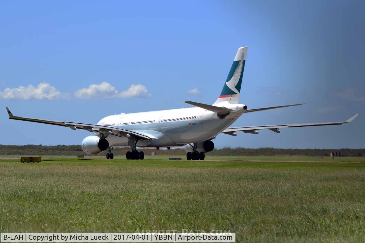 B-LAH, 2008 Airbus A330-343X C/N 915, At Brisbane